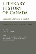 Cover: Literary History of Canada - University of Toronto Press