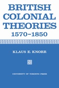 Cover: British Colonial Theories 1570-1850 - University of Toronto Press