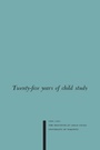 Cover: Twenty-five Years of Child Study - University of Toronto Press