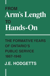 Enlarge image Cover: From Arm's Length to Hands-on - University of Toronto Press