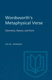 Enlarge image Cover: Wordsworth's Metaphysical Verse - University of Toronto Press