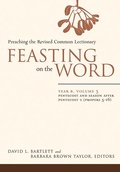 Cover: Feasting on the Word: Year B, Volume 3 - Westminster John Knox Press