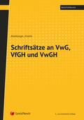 Cover: Schrifts&auml;tze an VwG, VfGH und VwGH - LexisNexis Verlag ARD ORAC GmbH