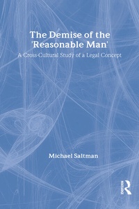 Enlarge image Cover: The Demise of the Reasonable Man - Transaction Publishers