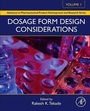 Cover: Dosage Form Design Considerations - Academic Press