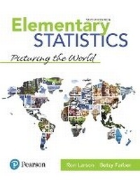 Enlarge image Cover: Elementary Statistics - Pearson
