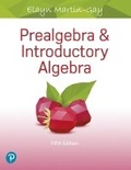 Cover: Prealgebra & Introductory Algebra - Pearson