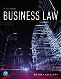 Enlarge image Cover: Business Law - Pearson