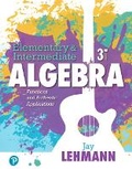 Cover: Elementary & Intermediate Algebra - Pearson