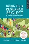 Cover: Doing Your Research Project: A Guide for First-time Researchers - Open University Press