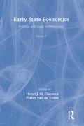 Cover: Early State Economics - Transaction Publishers