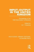 Cover: Input-Output in the United Kingdom - Routledge