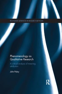 Abbildung von: Phenomenology as Qualitative Research - Routledge