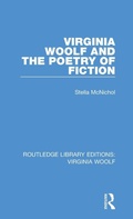 Cover: Virginia Woolf and the Poetry of Fiction - Routledge