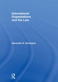 Cover: International Organizations and the Law - Routledge