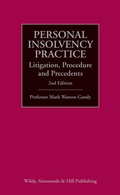 Cover: Personal Insolvency Practice: Litigation, Procedure and Precedents - Wildy, Simmonds and Hill Publishing
