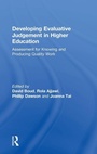 Cover: Developing Evaluative Judgement in Higher Education - Routledge
