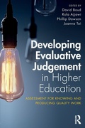 Cover: Developing Evaluative Judgement in Higher Education - Routledge