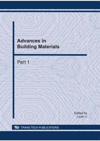 Enlarge image Cover: Advances in Building Materials, ICSBM 2011 - Trans Tech Publications Ltd