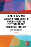 Cover: Gender, Law and Economic Well-Being in Europe from the Fifteenth to the Nineteenth Century - Routledge