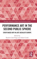 Cover: Performance Art in the Second Public Sphere - Routledge