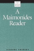 Cover: A Maimonides Reader - Behrman House Inc.,U.S.