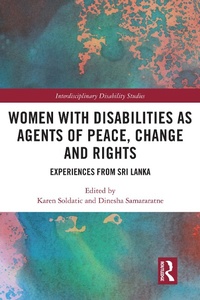 Enlarge image Cover: Women with Disabilities as Agents of Peace, Change and Rights - Routledge