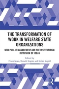 Cover: The Transformation of Work in Welfare State Organizations - Routledge