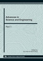 Cover: Advances in Science and Engineering - Trans Tech Publications Ltd