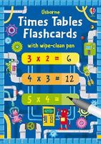 Enlarge image Cover: Times Tables Flash Cards - Usborne Publishing Ltd