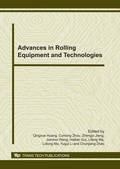 Cover: Advances in Rolling Equipment and Technologies - Trans Tech Publications Ltd