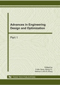 Cover: Advances in Engineering Design and Optimization - Trans Tech Publications Ltd