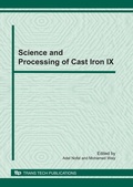 Cover: Science and Processing of Cast Iron IX - Trans Tech Publications Ltd