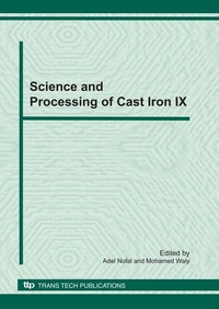 Enlarge image Cover: Science and Processing of Cast Iron IX - Trans Tech Publications Ltd