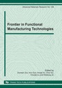 Cover: Frontier in Functional Manufacturing Technologies - Trans Tech Publications Ltd