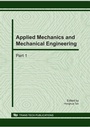 Cover: Applied Mechanics And Mechanical Engineering - Trans Tech Publications Ltd