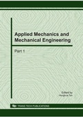 Cover: Applied Mechanics And Mechanical Engineering - Trans Tech Publications Ltd