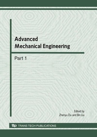 Enlarge image Cover: Advanced Mechanical Engineering - Trans Tech Publications Ltd