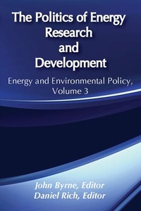 Enlarge image Cover: The Politics of Energy Research and Development - Transaction Publishers