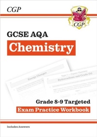 Abbildung von: GCSE Chemistry AQA Grade 8-9 Targeted Exam Practice Workbook (includes answers) - Coordination Group Publications Ltd (CGP)