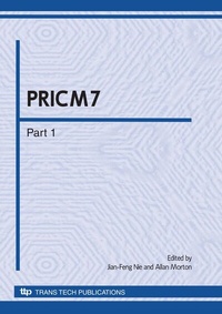 Enlarge image Cover: PRICM7 - Trans Tech Publications Ltd