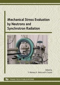 Cover: Mechanical Stress Evaluation by Neutrons and Synchrotron Radiation - Trans Tech Publications Ltd