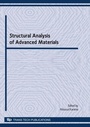 Cover: Structural Analysis of Advanced Materials - Trans Tech Publications Ltd
