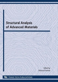 Enlarge image Cover: Structural Analysis of Advanced Materials - Trans Tech Publications Ltd