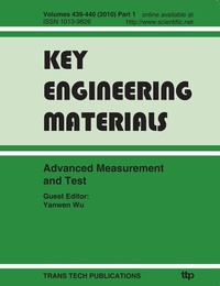 Enlarge image Cover: Advanced Measurement and Test - Trans Tech Publications Ltd