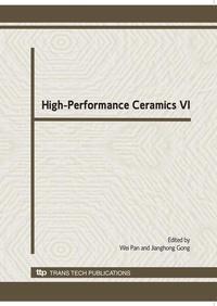 Enlarge image Cover: High-Performance Ceramics VI - Trans Tech Publications Ltd