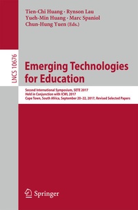 Enlarge image Cover: Emerging Technologies for Education - Springer
