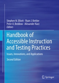 Enlarge image Cover: Handbook of Accessible Instruction and Testing Practices - Springer