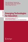 Cover: Emerging Technologies for Education - Springer