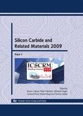 Cover: Silicon Carbide and Related Materials 2009 - Trans Tech Publications Ltd